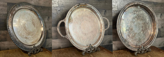 7 Spooky Ways to Use Silver-Plated Trays as Halloween Decor