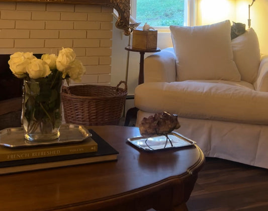 How to Style a Coffee Table in Layers: Antique + Modern Tips for a Collected Look