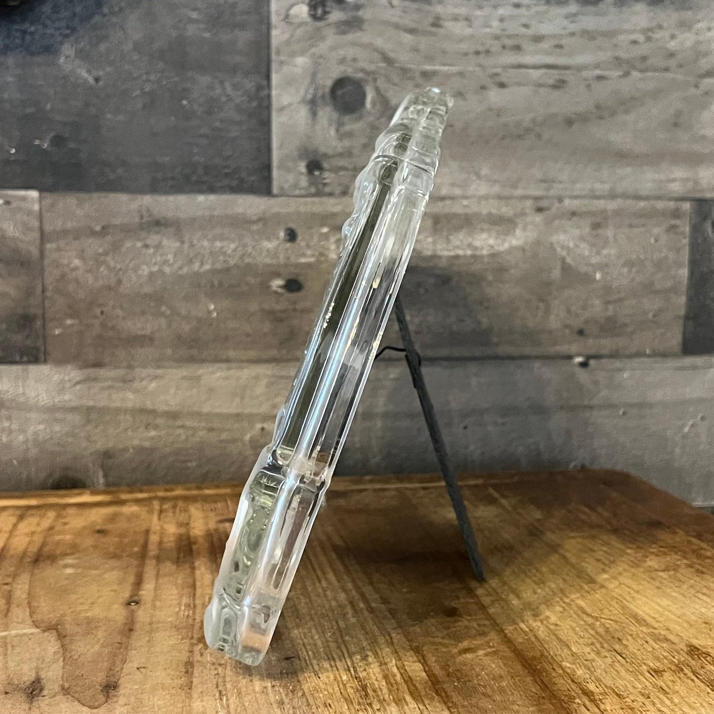 Vintage Mikasa Crystal Princess Triple Oval Table Picture Frame
