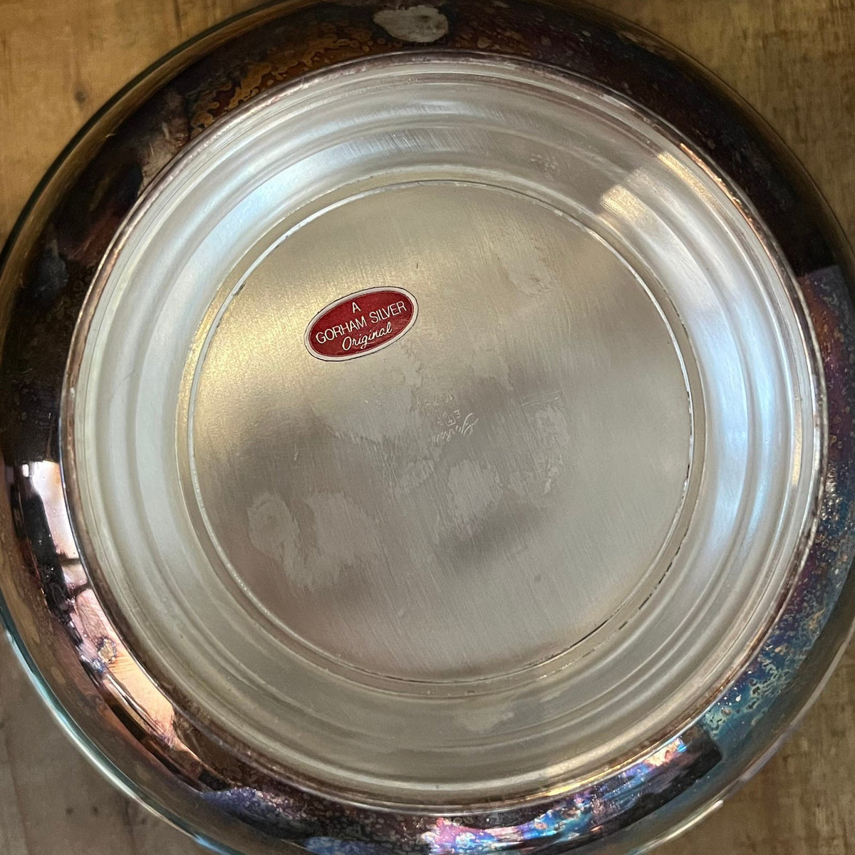 Vintage Gorham Silver Silverplated YC781 Footed Bowl