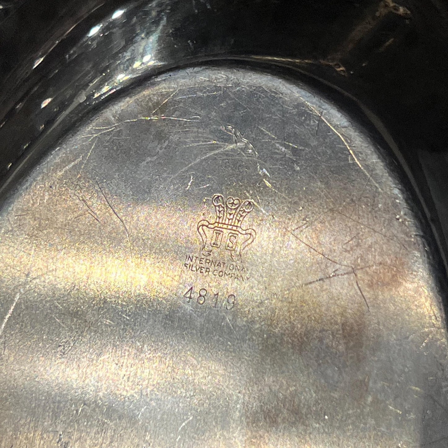 International Silver Company Silverplated Oval Tray