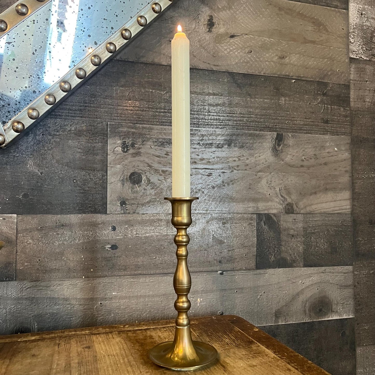Vintage Brass Candlestick Holder