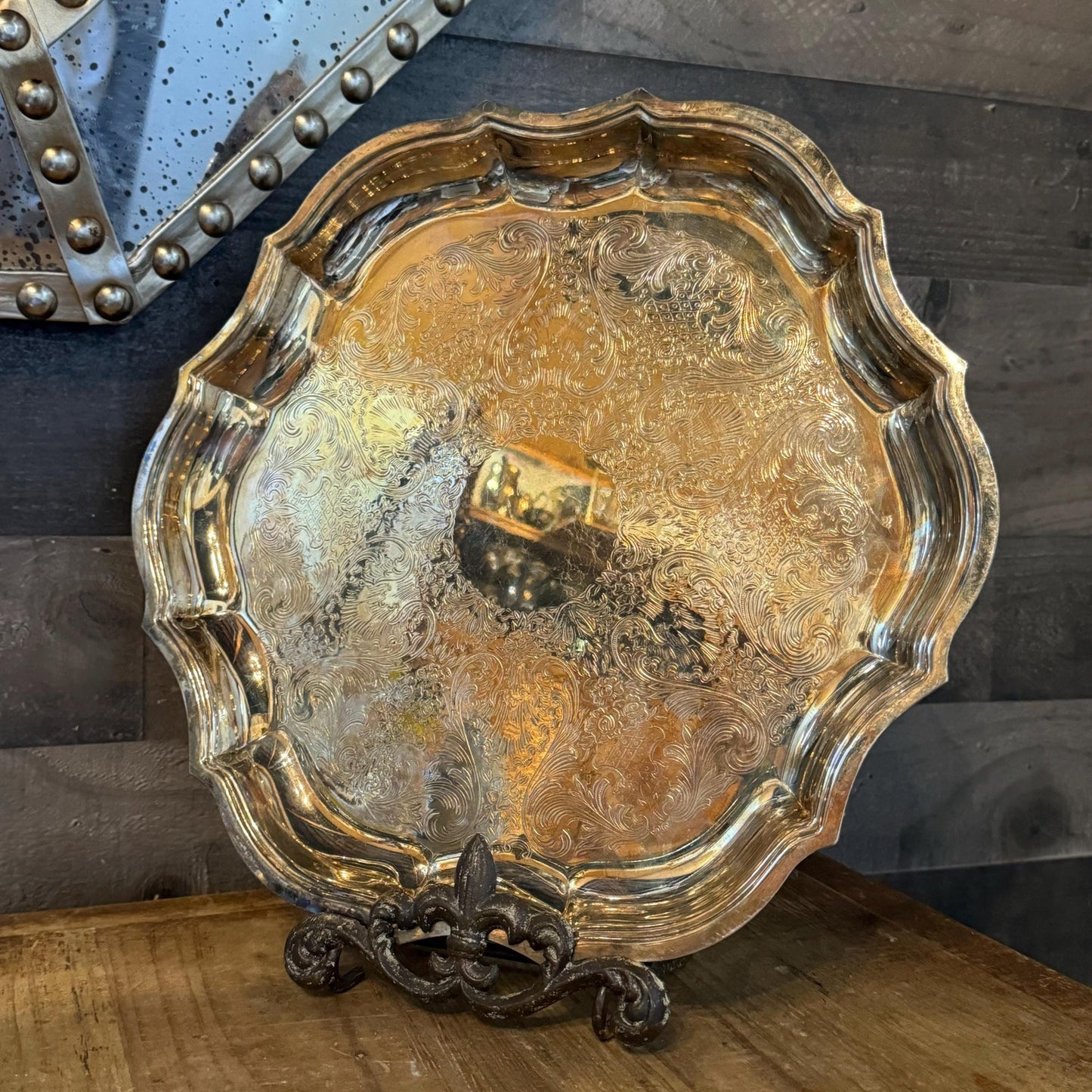 Vintage Oneida Silverplated Serving Tray