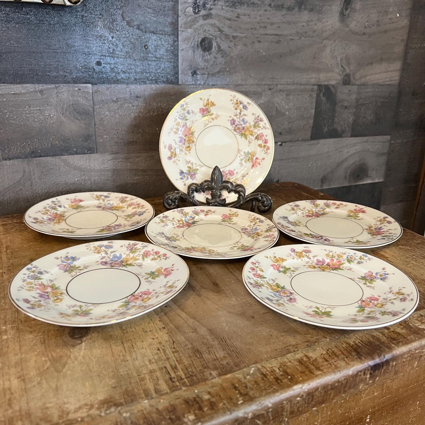 Royal Ivory The Symphony Bread and Butter Plates - Set of 7