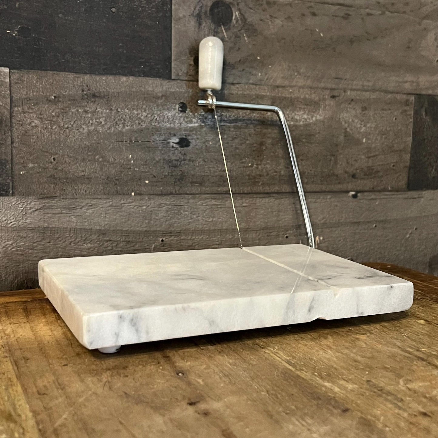 Marble Cheese Tray with Slicer