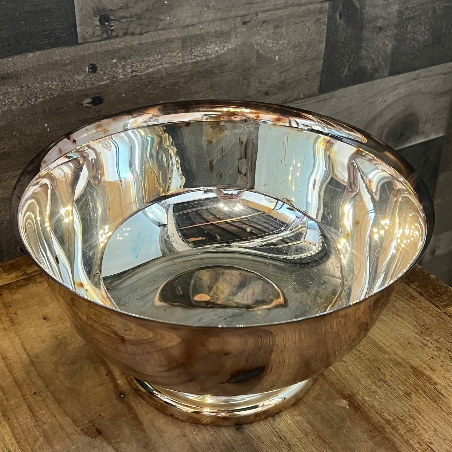 Vintage Large Sheridan Taunton Silversmiths Silverplated Bowl