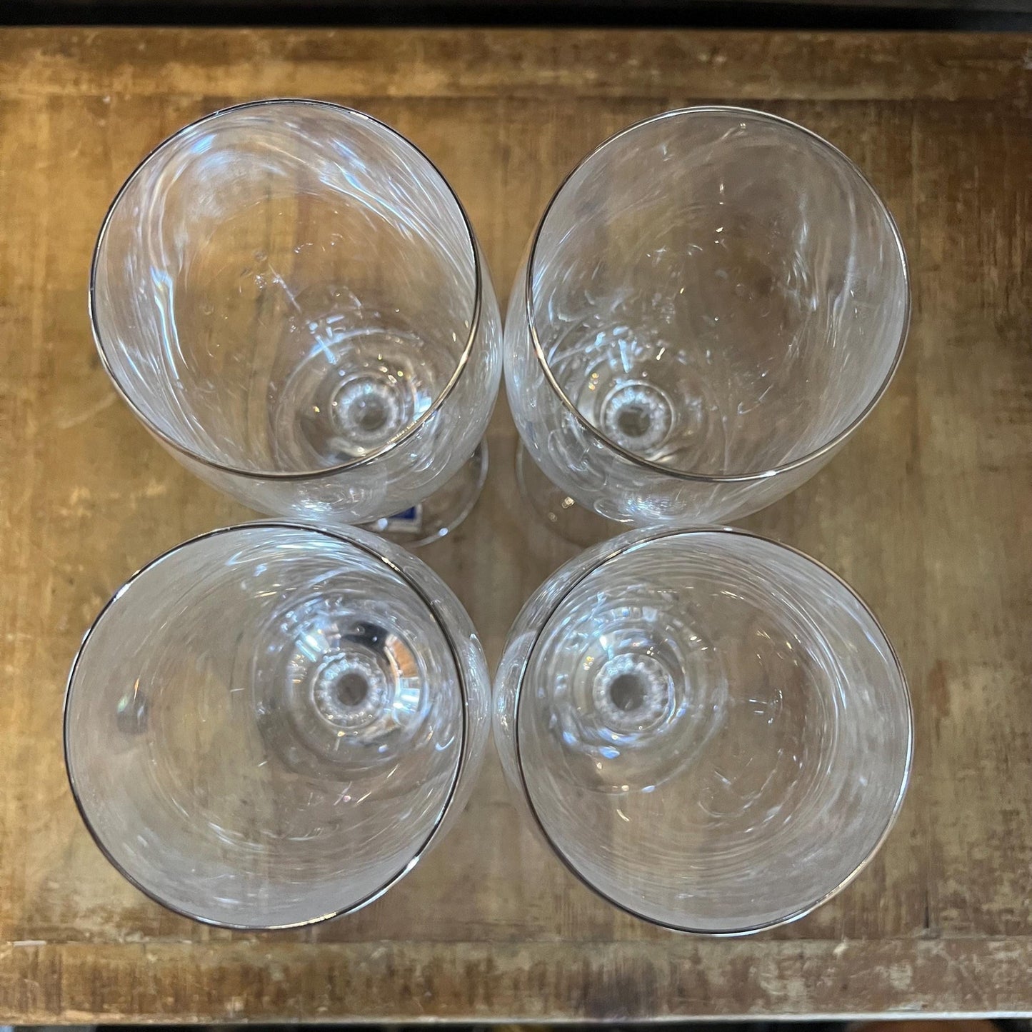 Marquis by Waterford Crystal Allegra Platinum Iced Tea Glasses - Set of 4