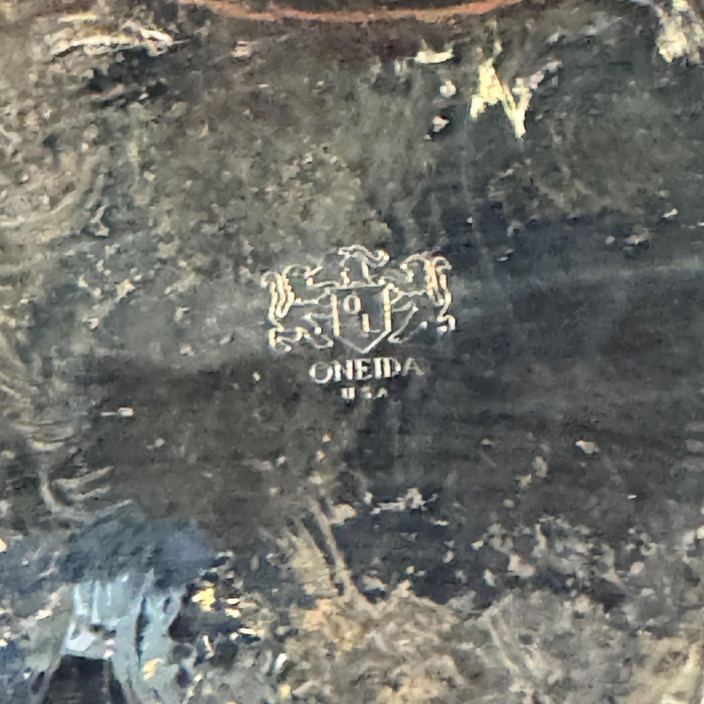 Vintage Oneida Silverplated Serving Tray