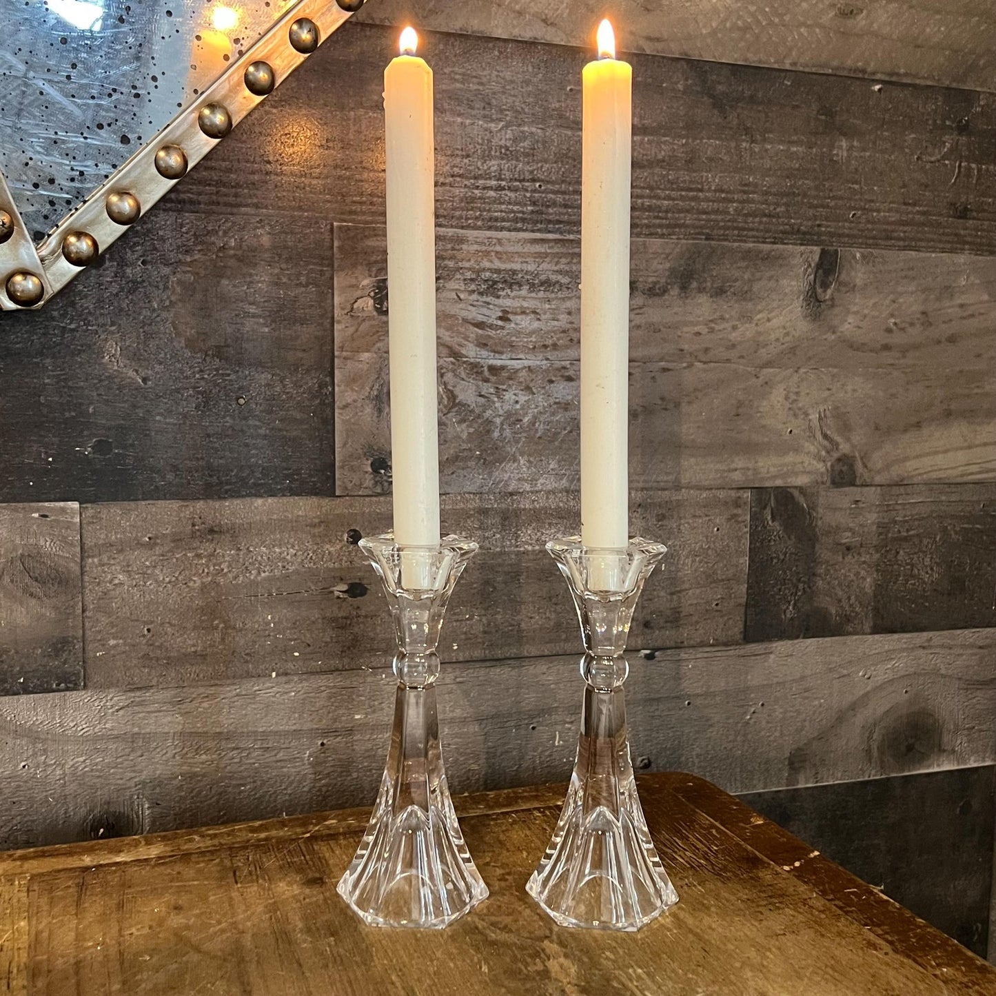 Marquis by Waterford Crystal Candlestick Holders - Pair