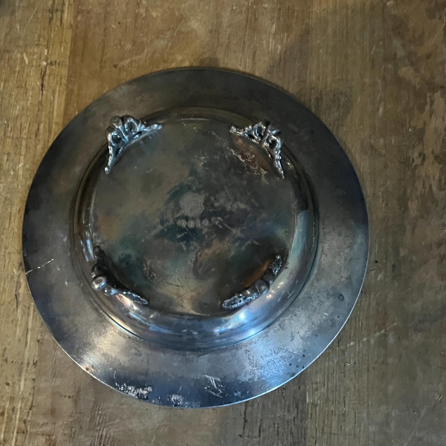 Vintage Wilcox Silverplated Small Dome Server - Butter Server - Cheese Ball Server
