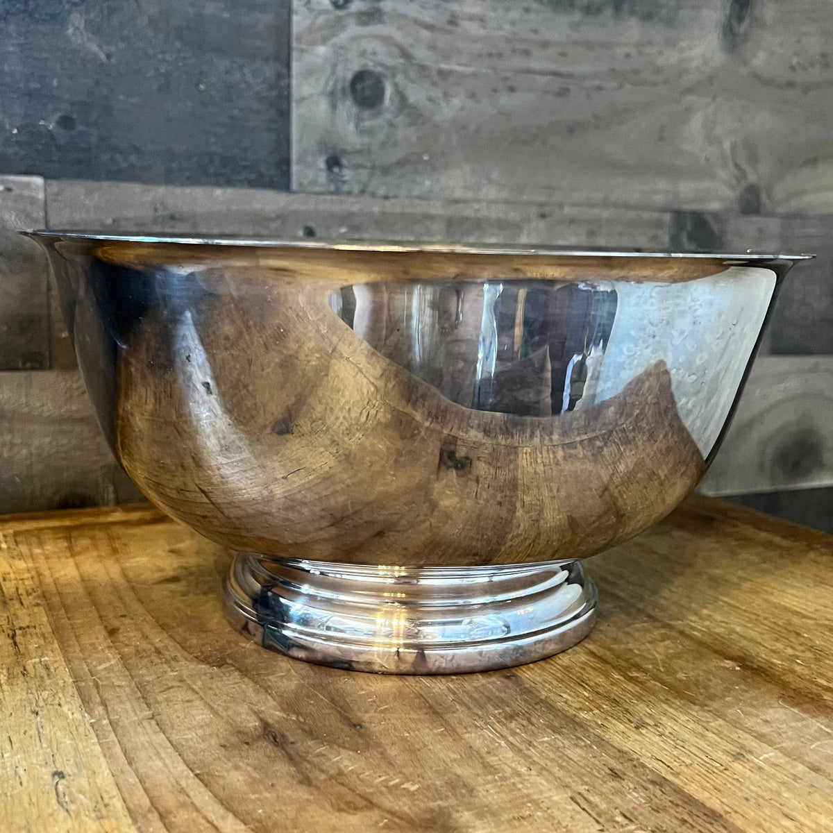 Vintage Gorham Silverplated YC784 Pedestal Bowl