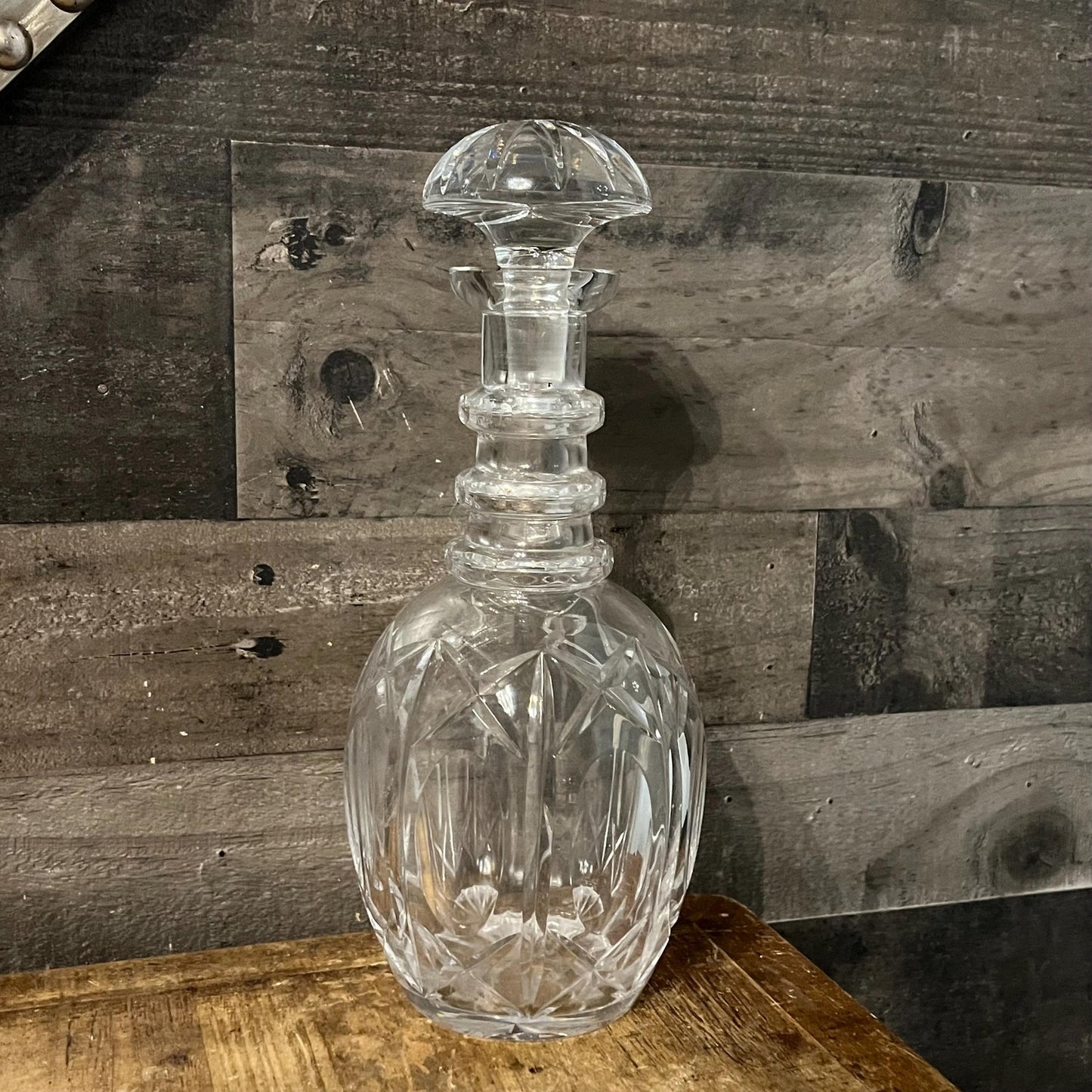 Crystal Decanter with Stopper