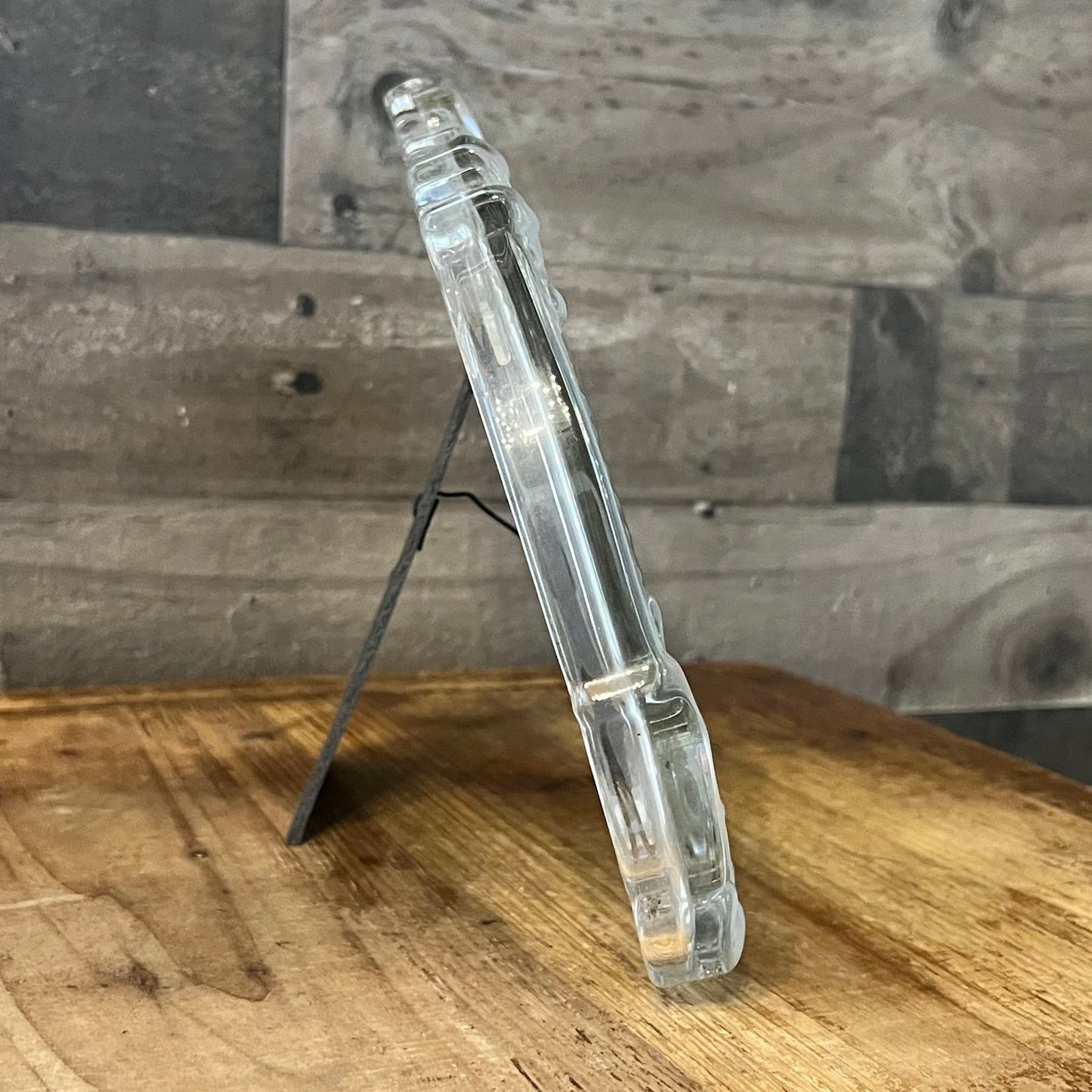 Vintage Mikasa Crystal Princess Triple Oval Table Picture Frame