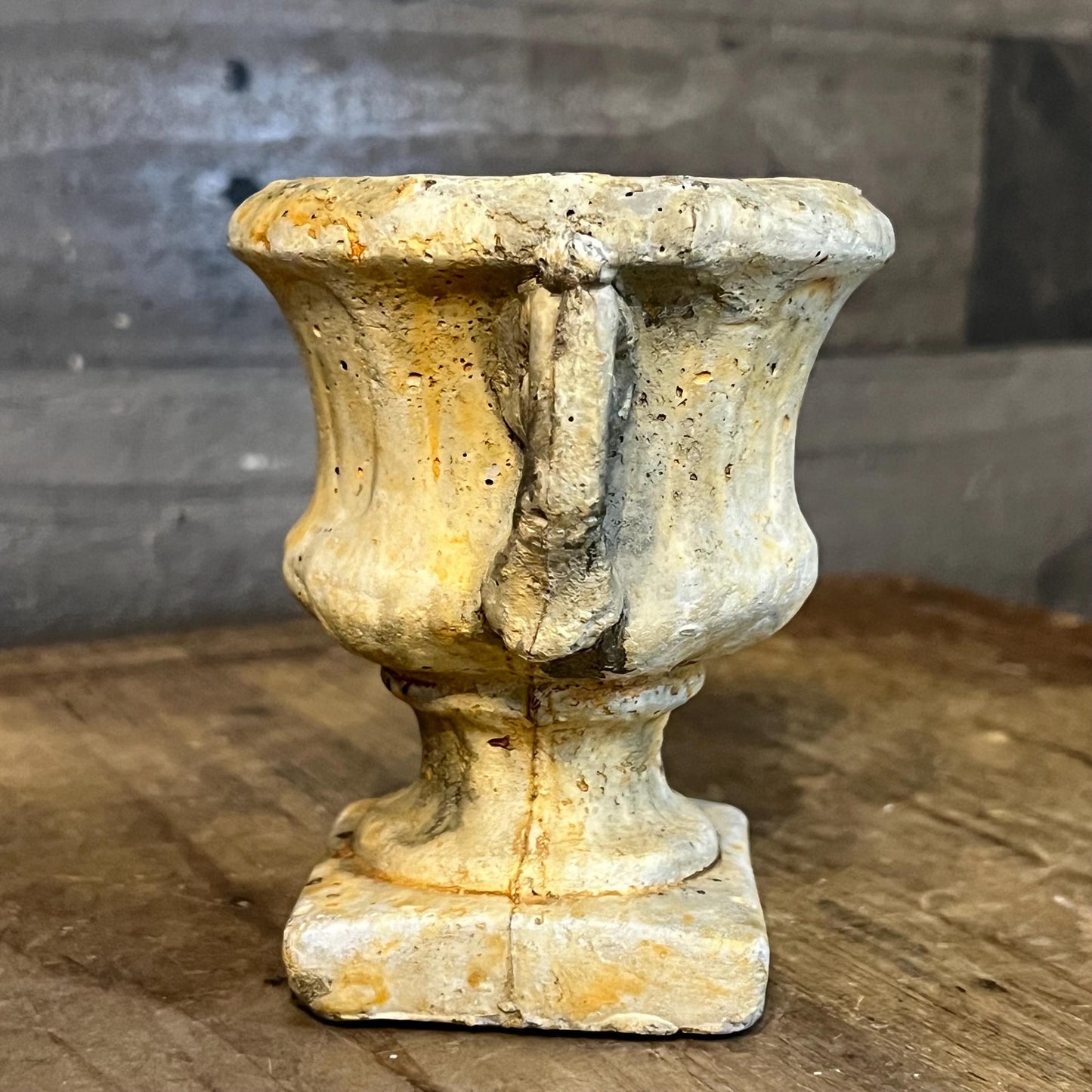 Petite Concrete Handled Urn