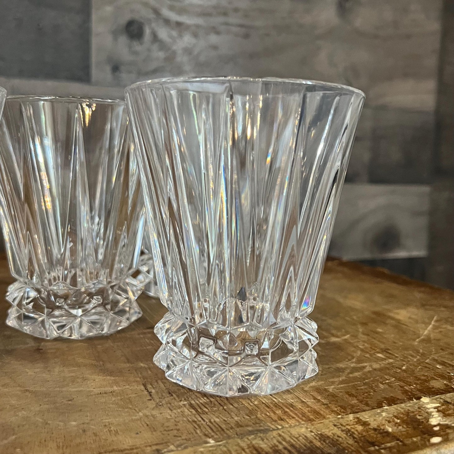 Rosenthal Blossom Double Old Fashioned Glasses - Set of 5