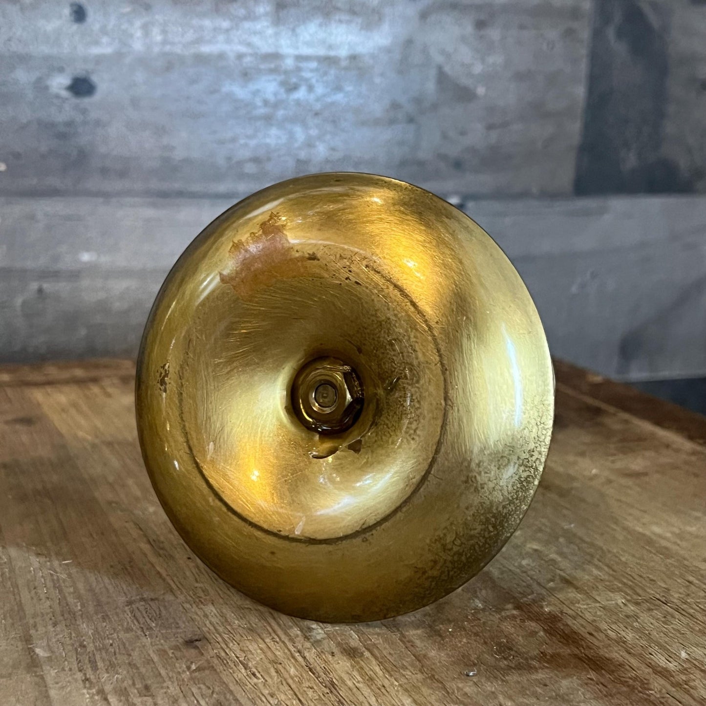 Vintage Brass Candlestick Holder