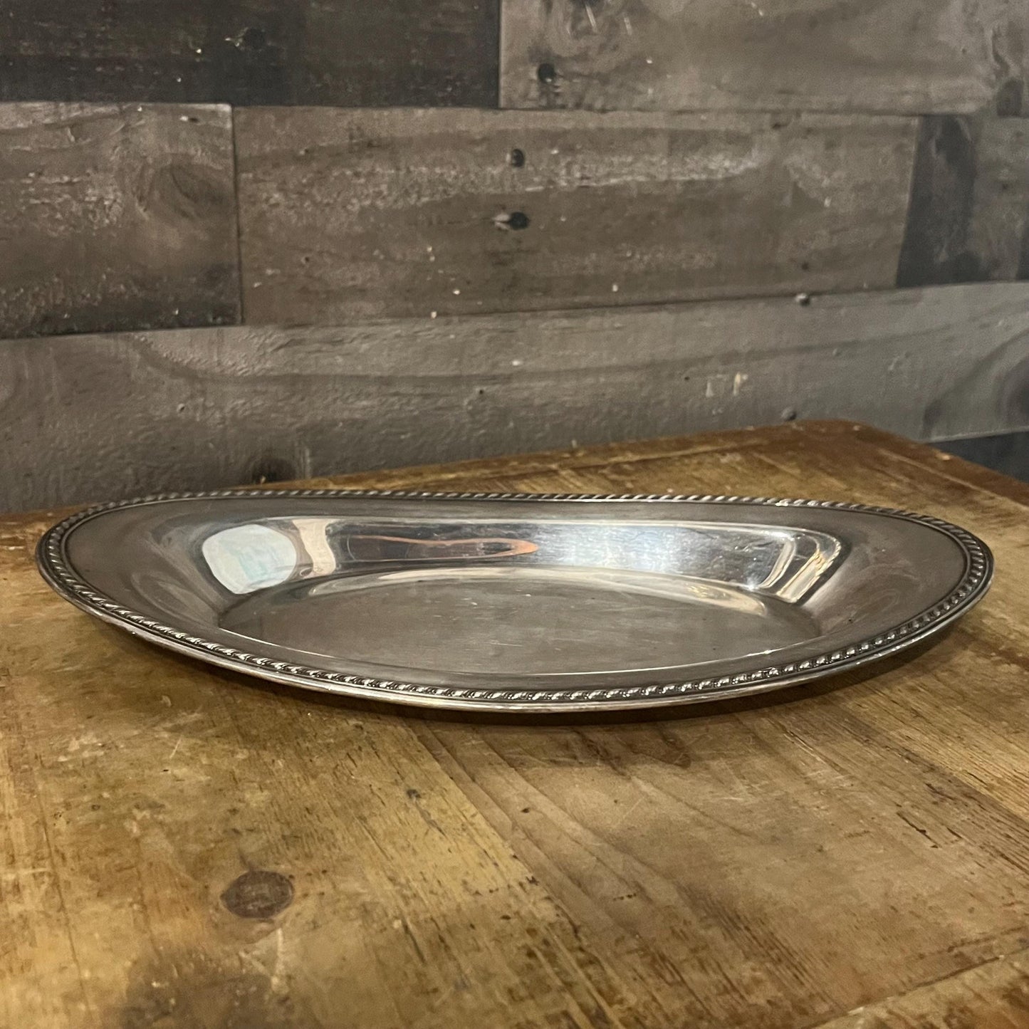 International Silver Company Silverplated Oval Tray