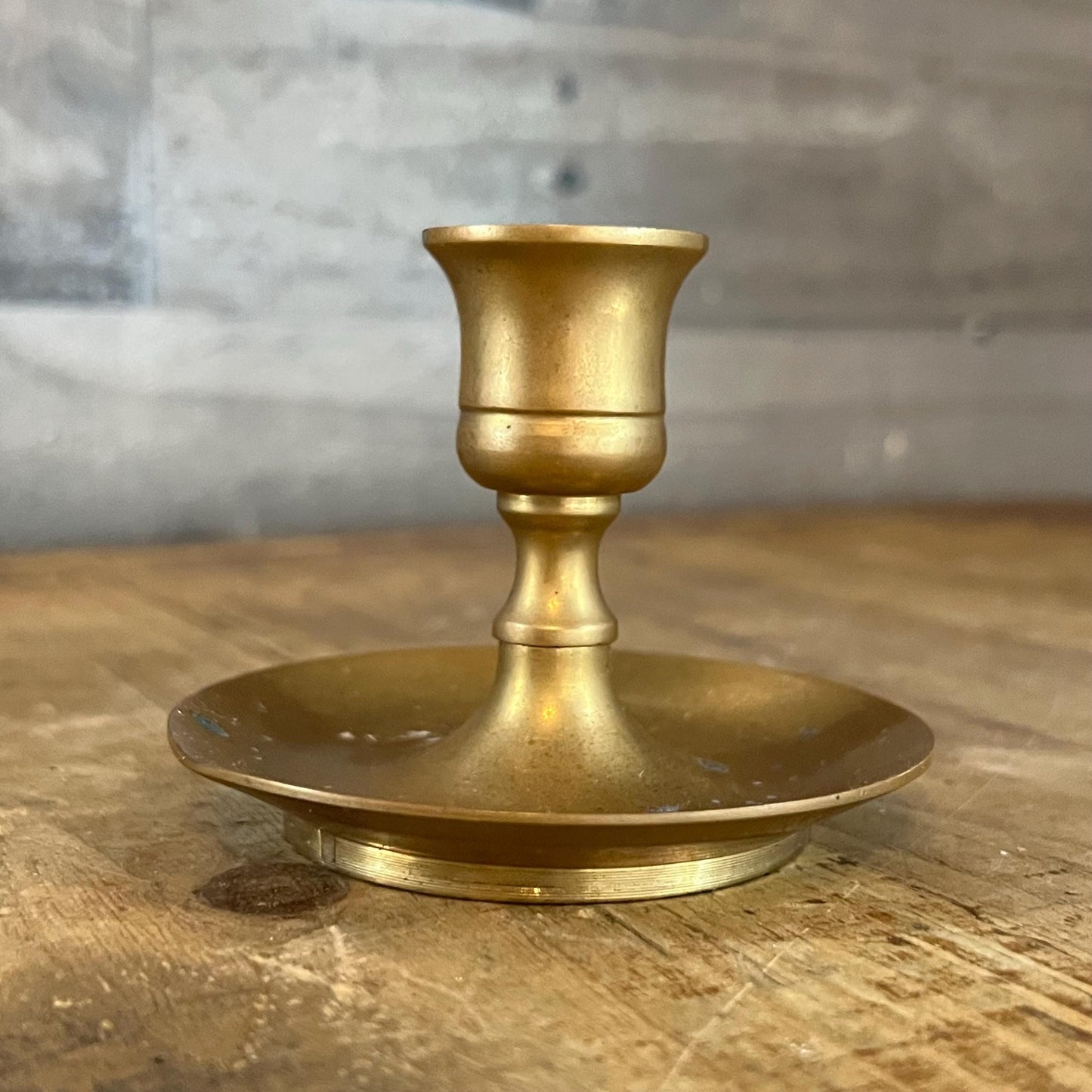 Vintage Brass Candlestick Holder