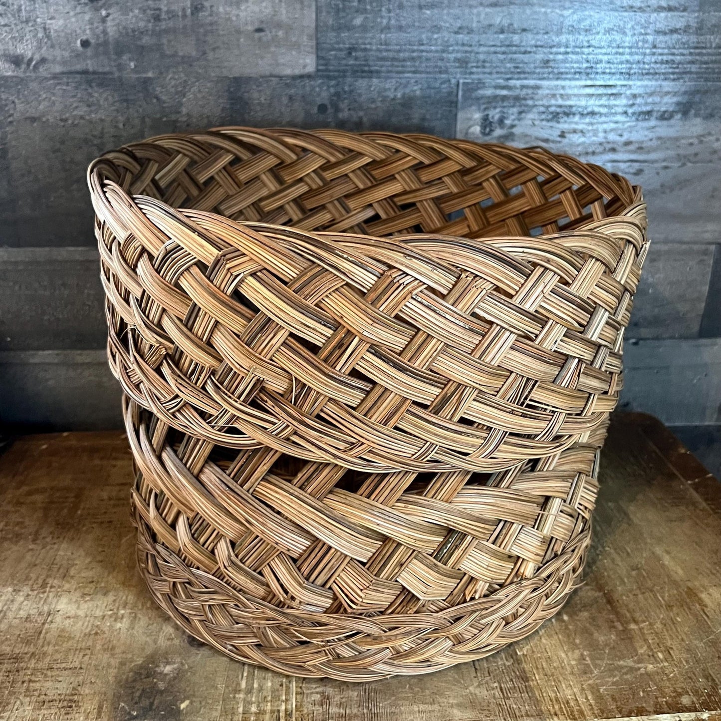Vintage Woven Basket