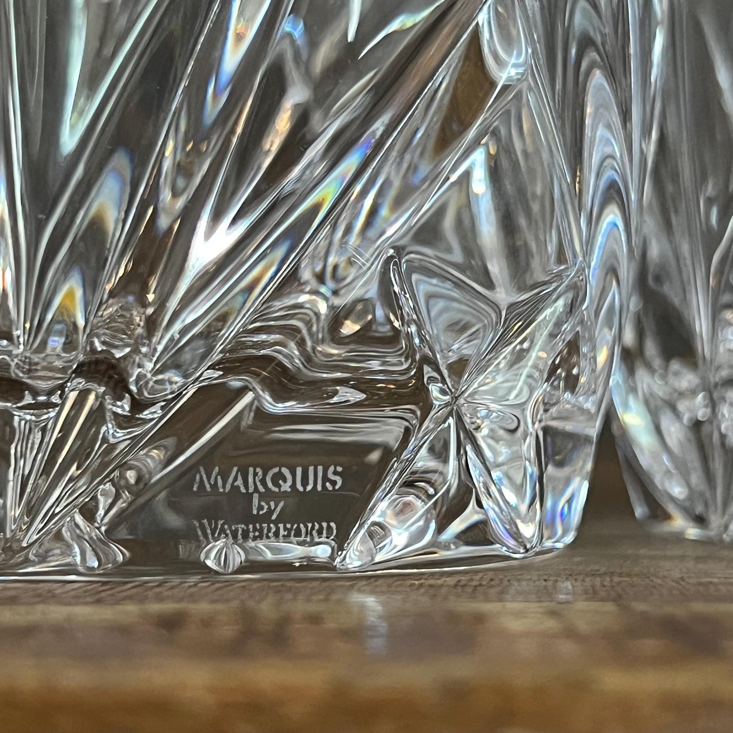 Waterford Crystal Brookside Oversized Double Old Fashioned Glasses - Pair