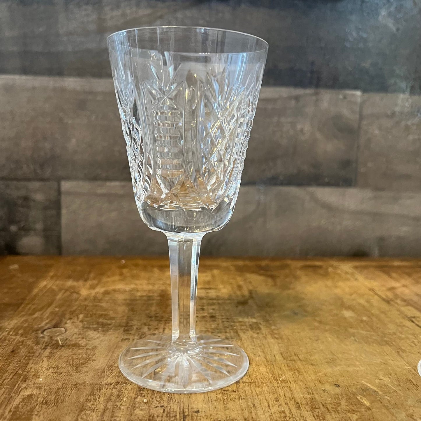 Waterford Crystal Clare Cut White Wine Glasses - Set of 7