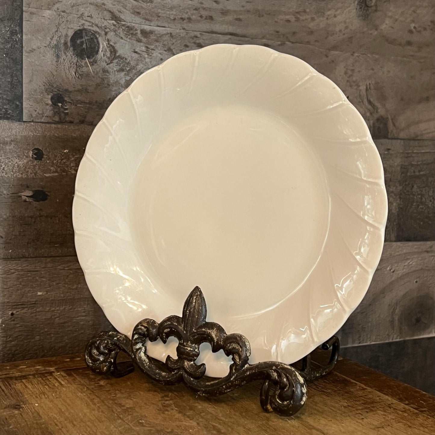 Sheffield Bone White China Small Plates - Set of 4
