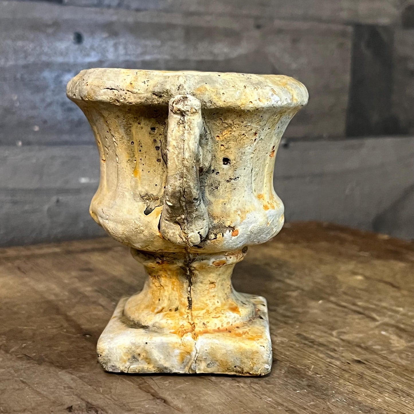 Petite Concrete Handled Urn