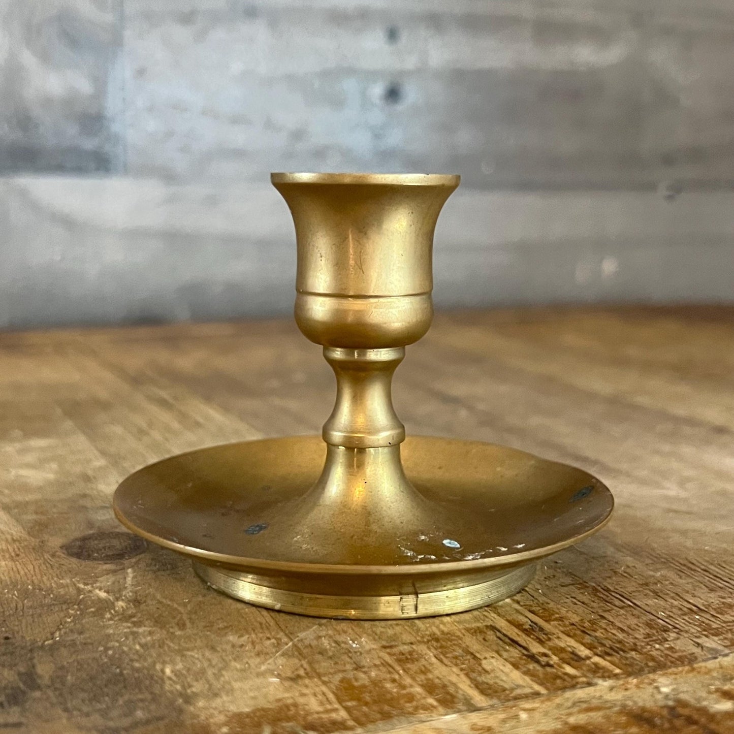 Vintage Brass Candlestick Holder