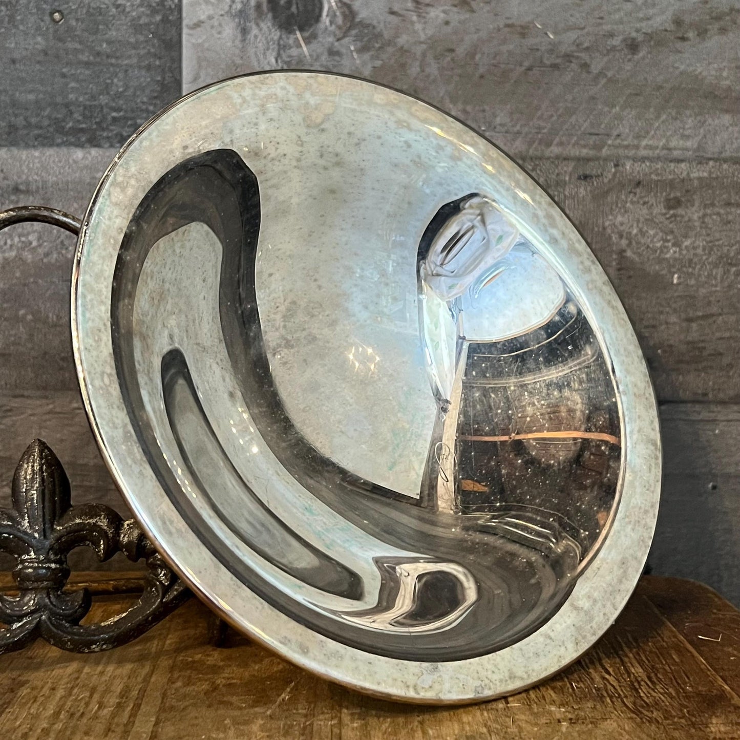 Vintage Oneida Silverplated Compote Pedestal Bowl