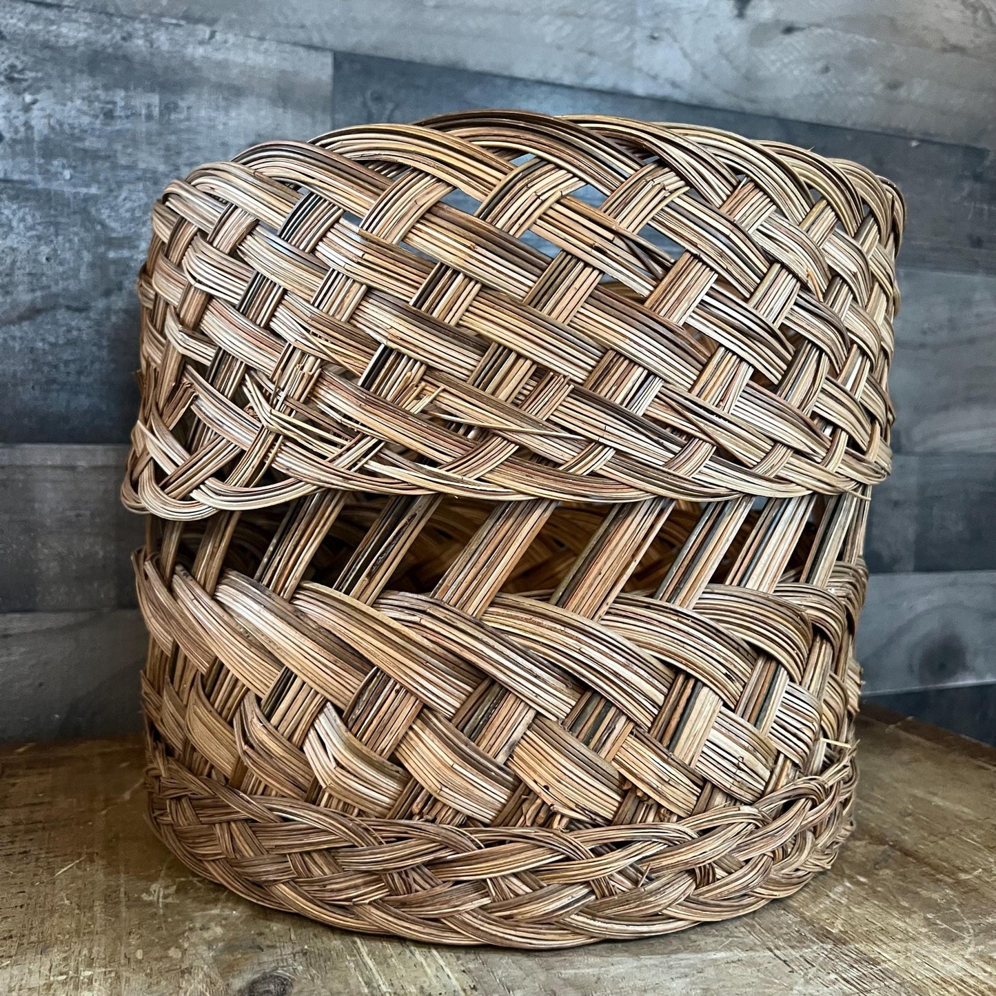 Vintage Woven Basket