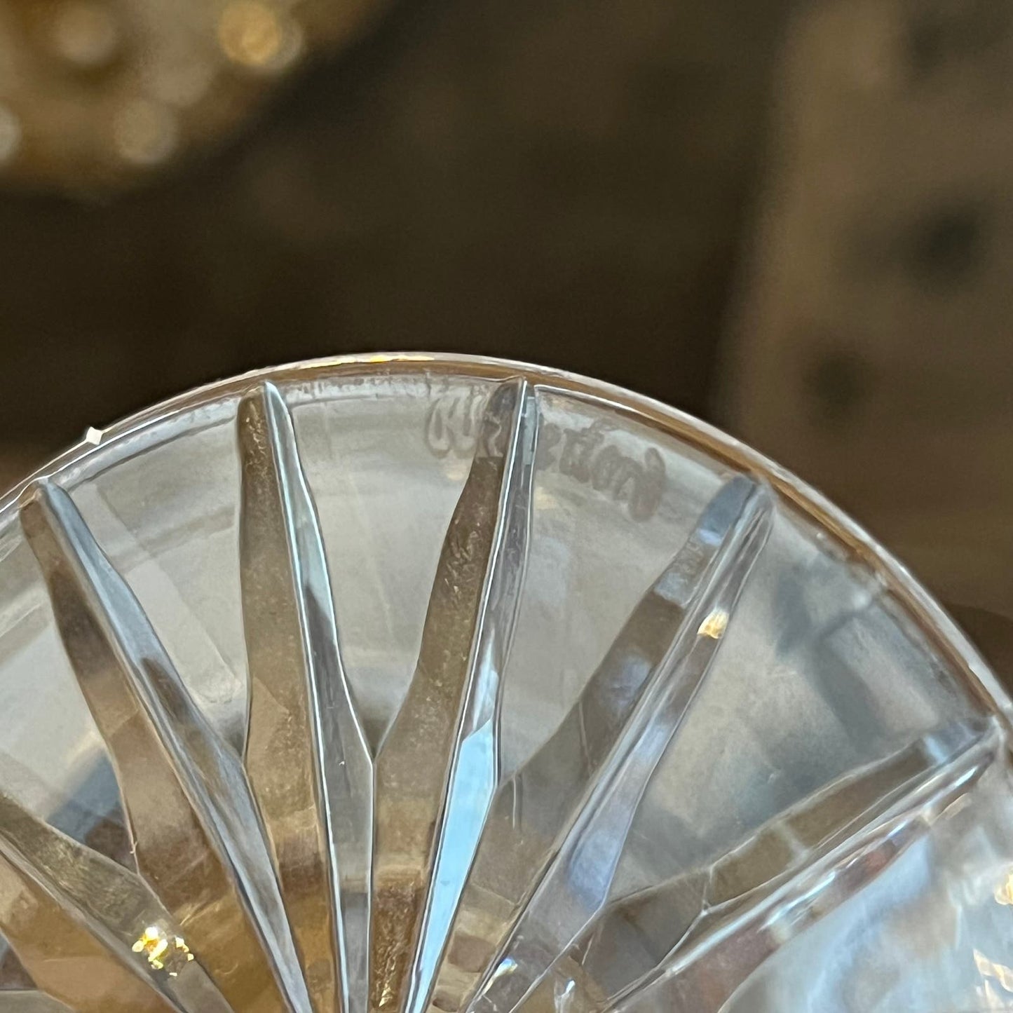 Waterford Crystal Clare Cut Water Goblets - Set of 7