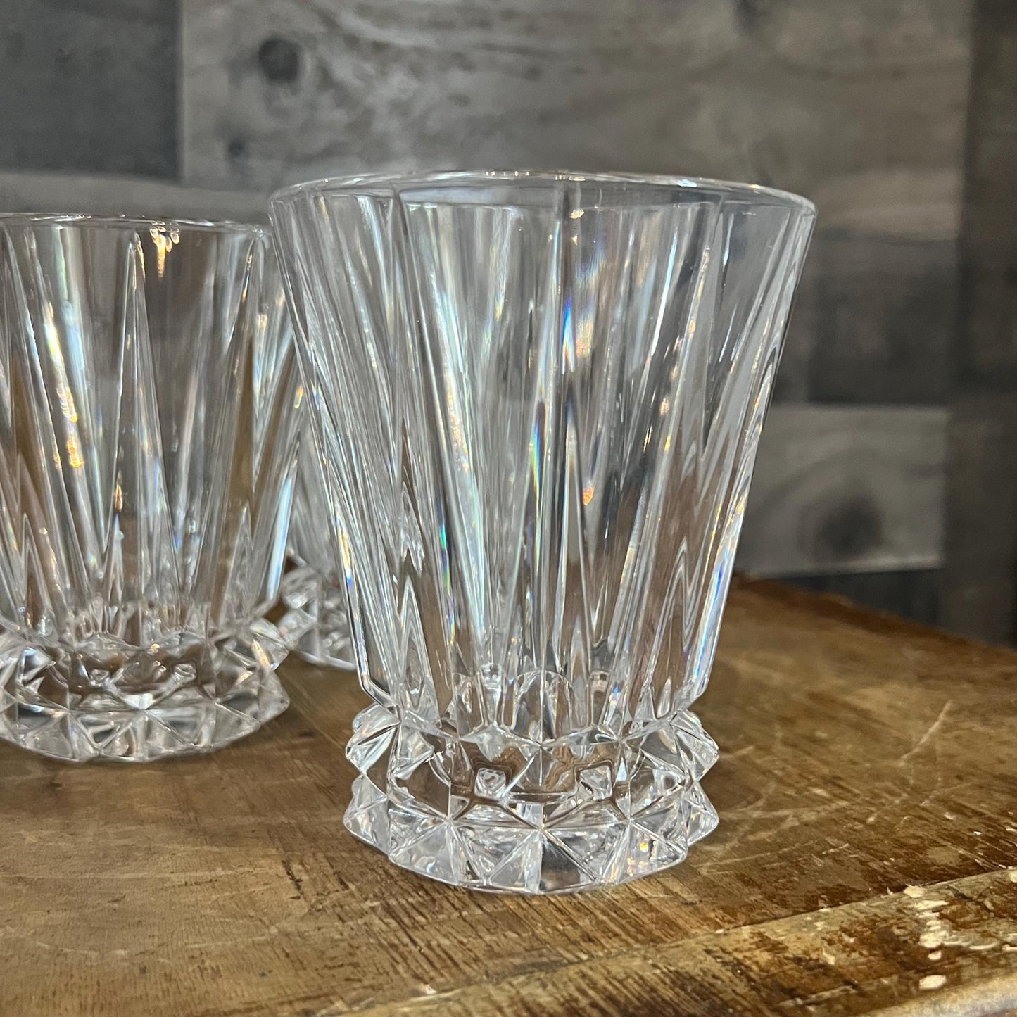 Rosenthal Blossom Double Old Fashioned Glasses - Set of 5