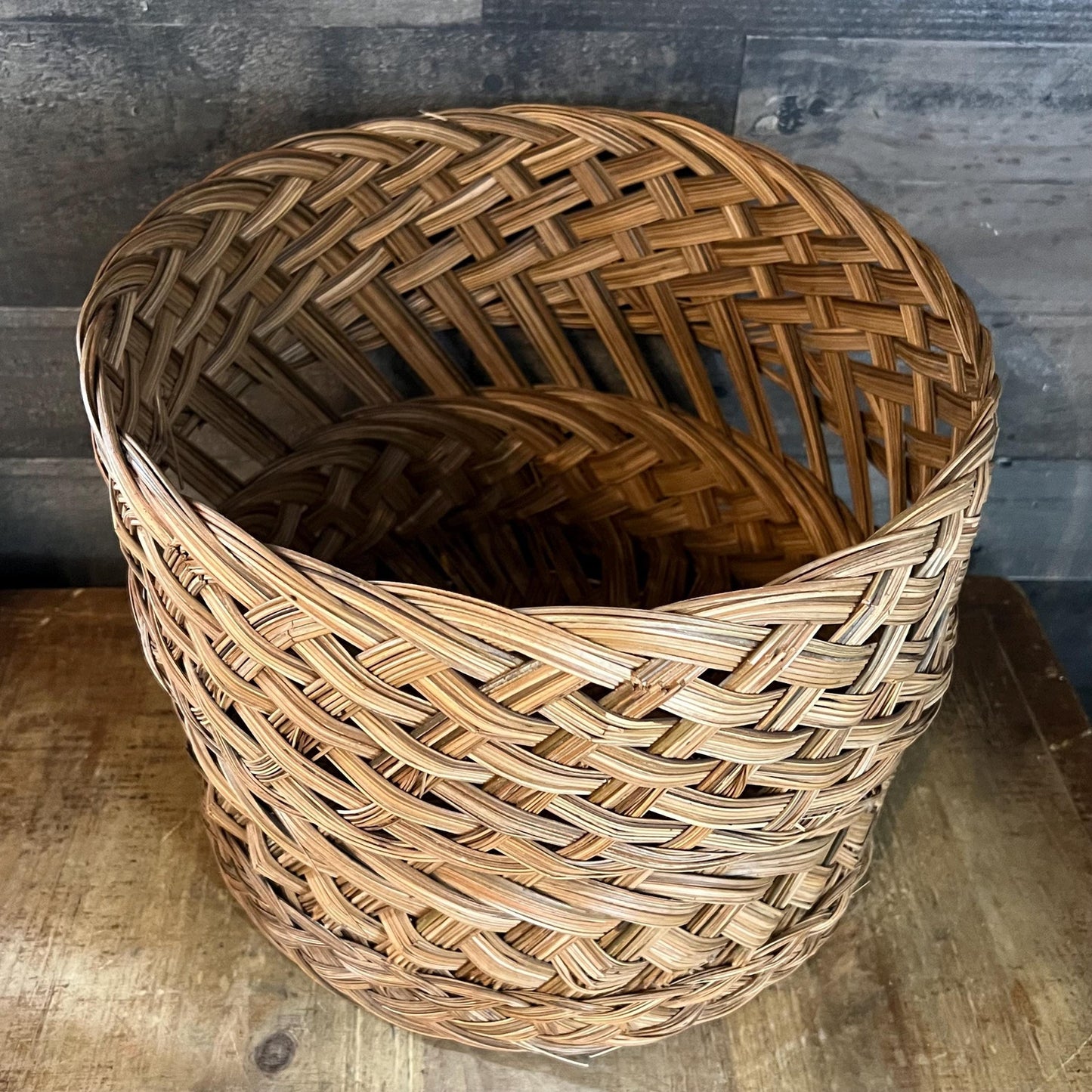 Vintage Woven Basket