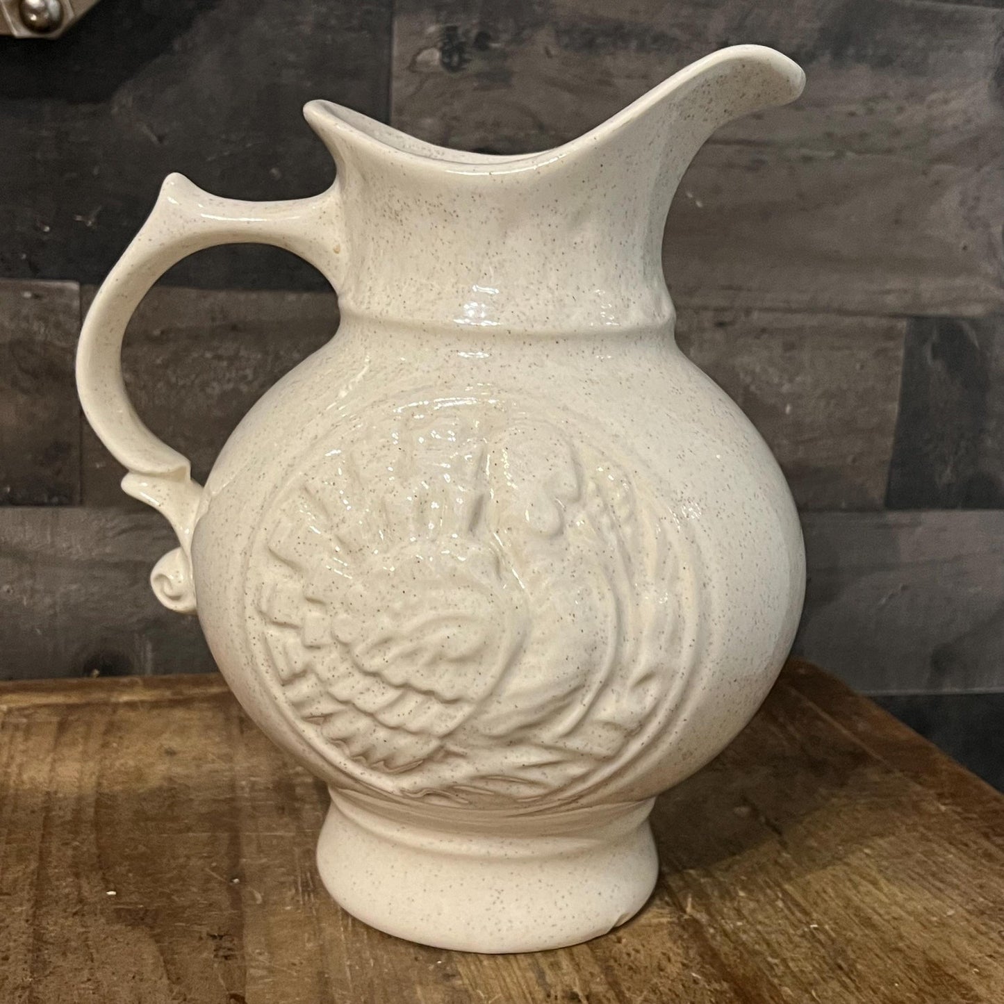 Vintage McCoy Pottery Thanksgiving Turkey Pitcher