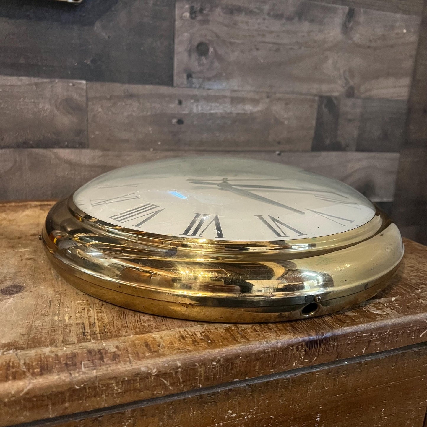 Large Vintage Wall Hanging Pocket Watch Clock