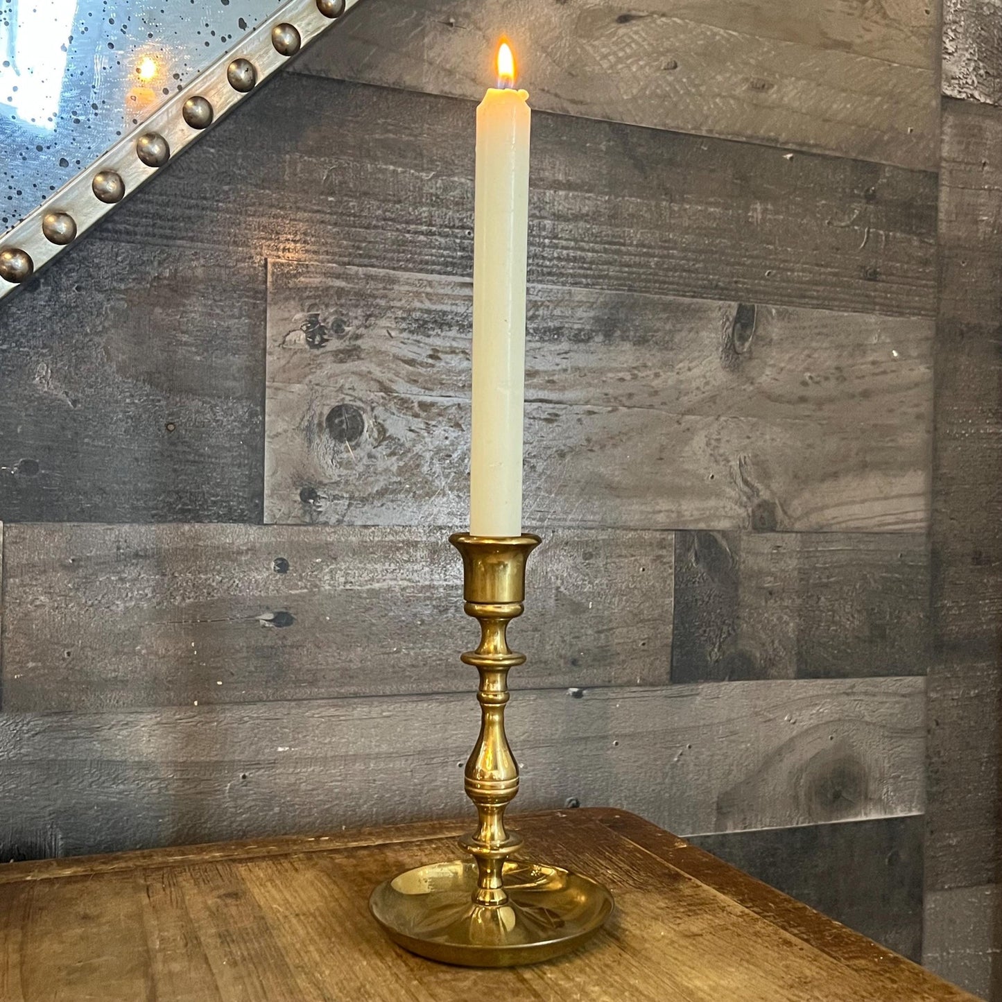 Vintage Brass Candlestick Holder