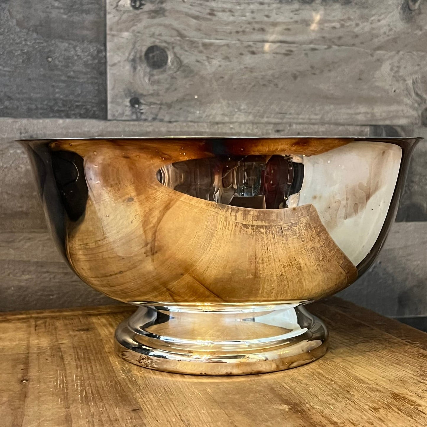 Vintage Large Sheridan Taunton Silversmiths Silverplated Bowl