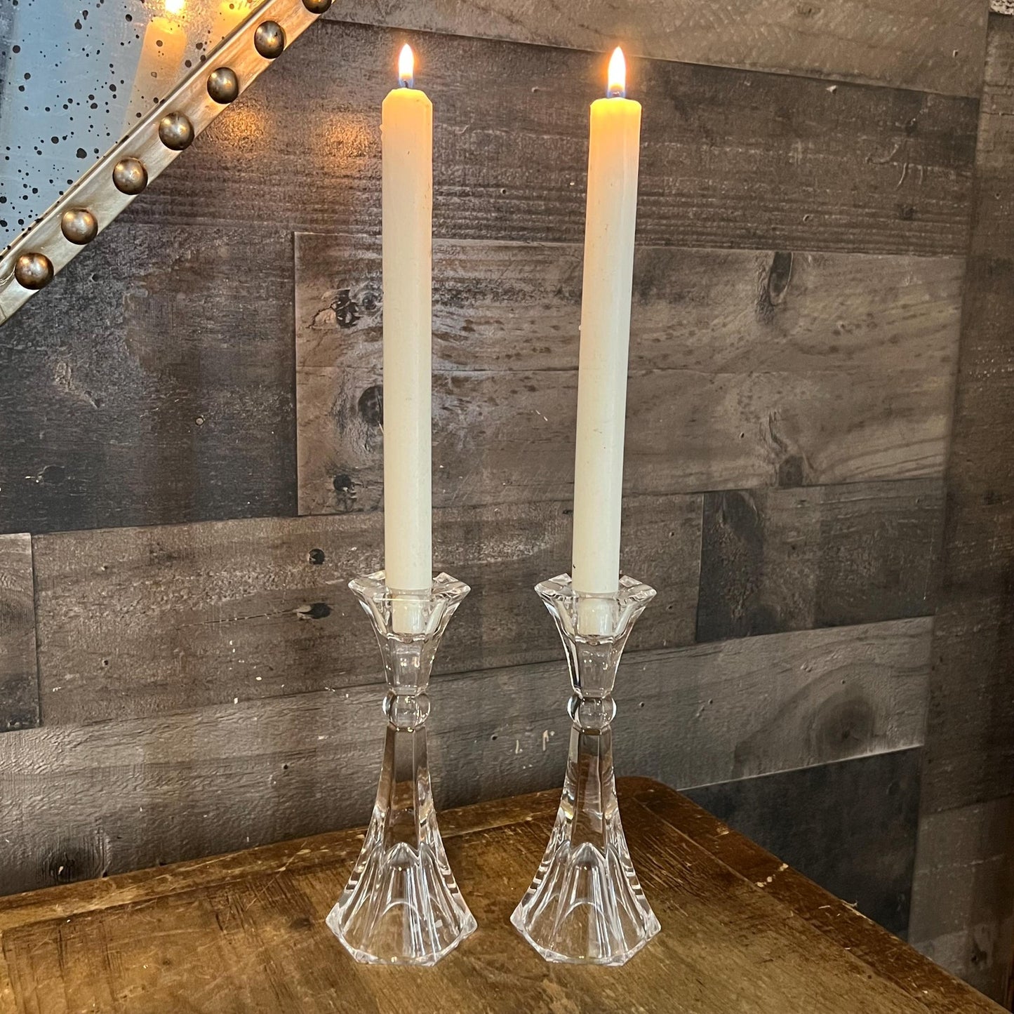 Marquis by Waterford Crystal Candlestick Holders - Pair