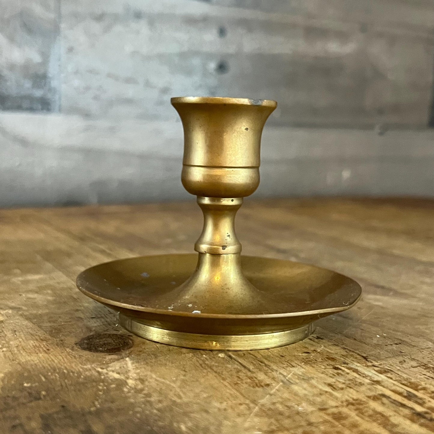 Vintage Brass Candlestick Holder