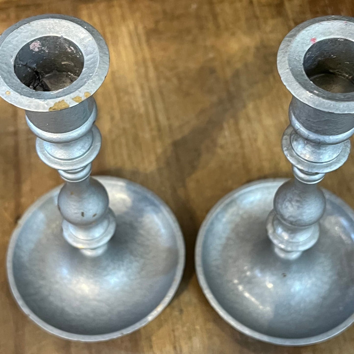 Vintage Pair of Candlestick Holders