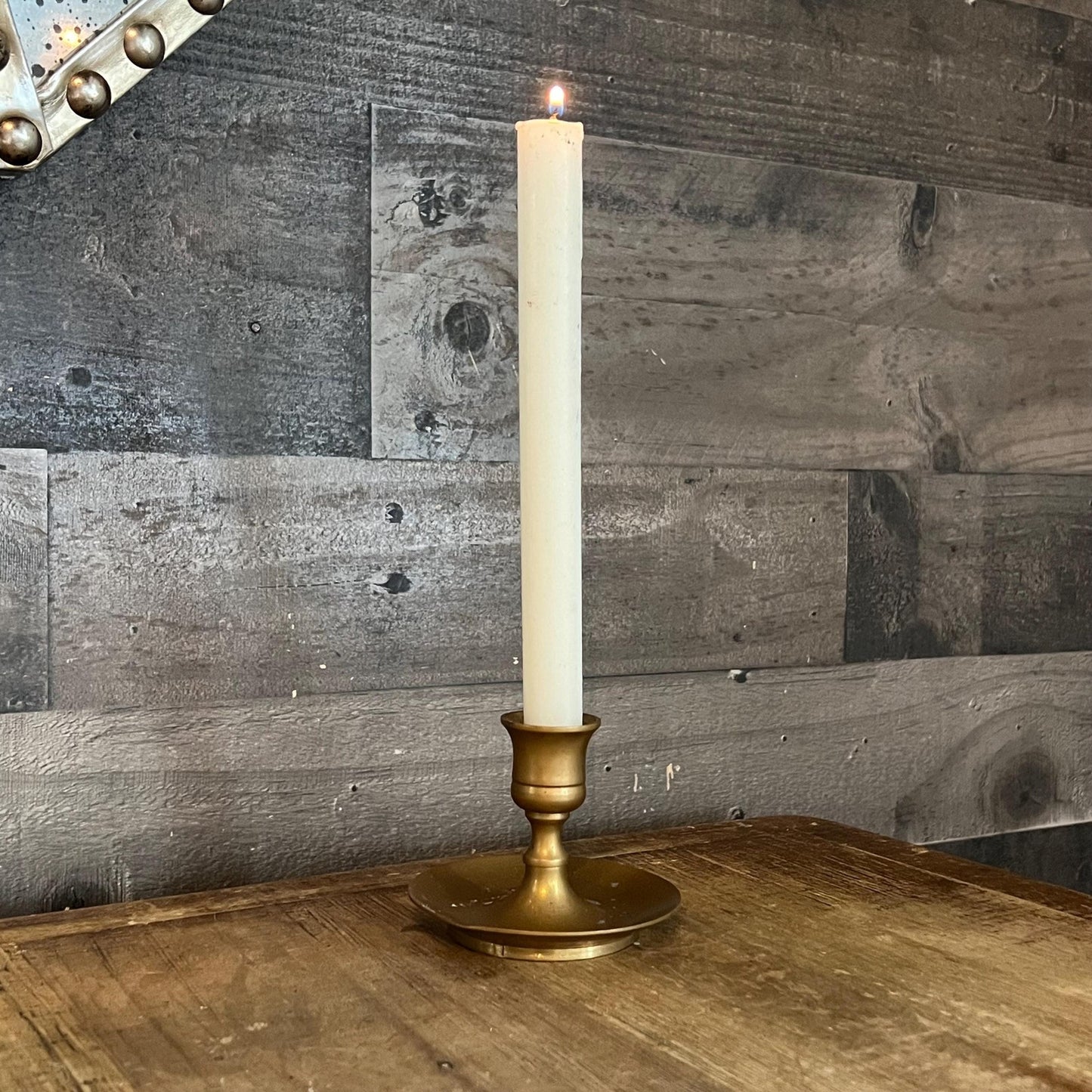 Vintage Brass Candlestick Holder