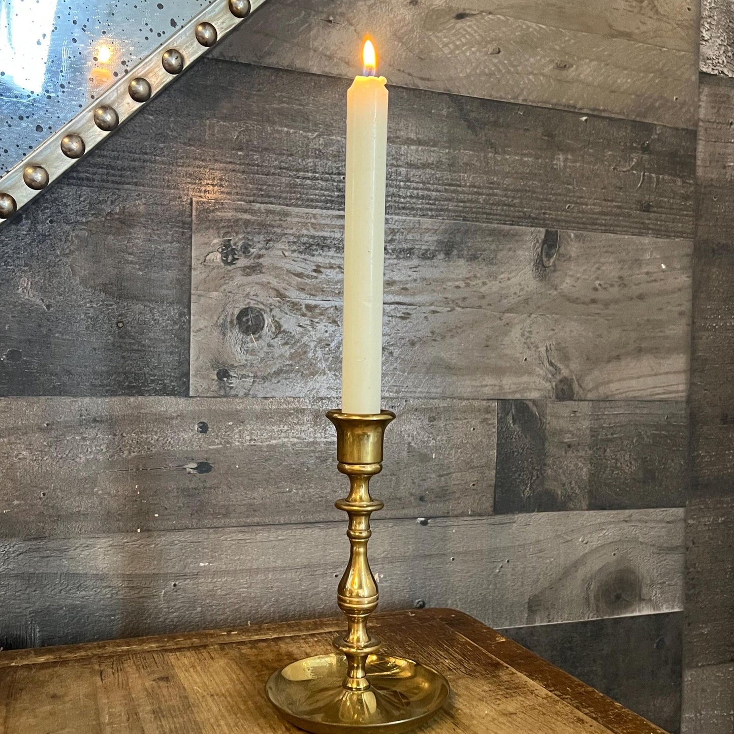 Vintage Brass Candlestick Holder