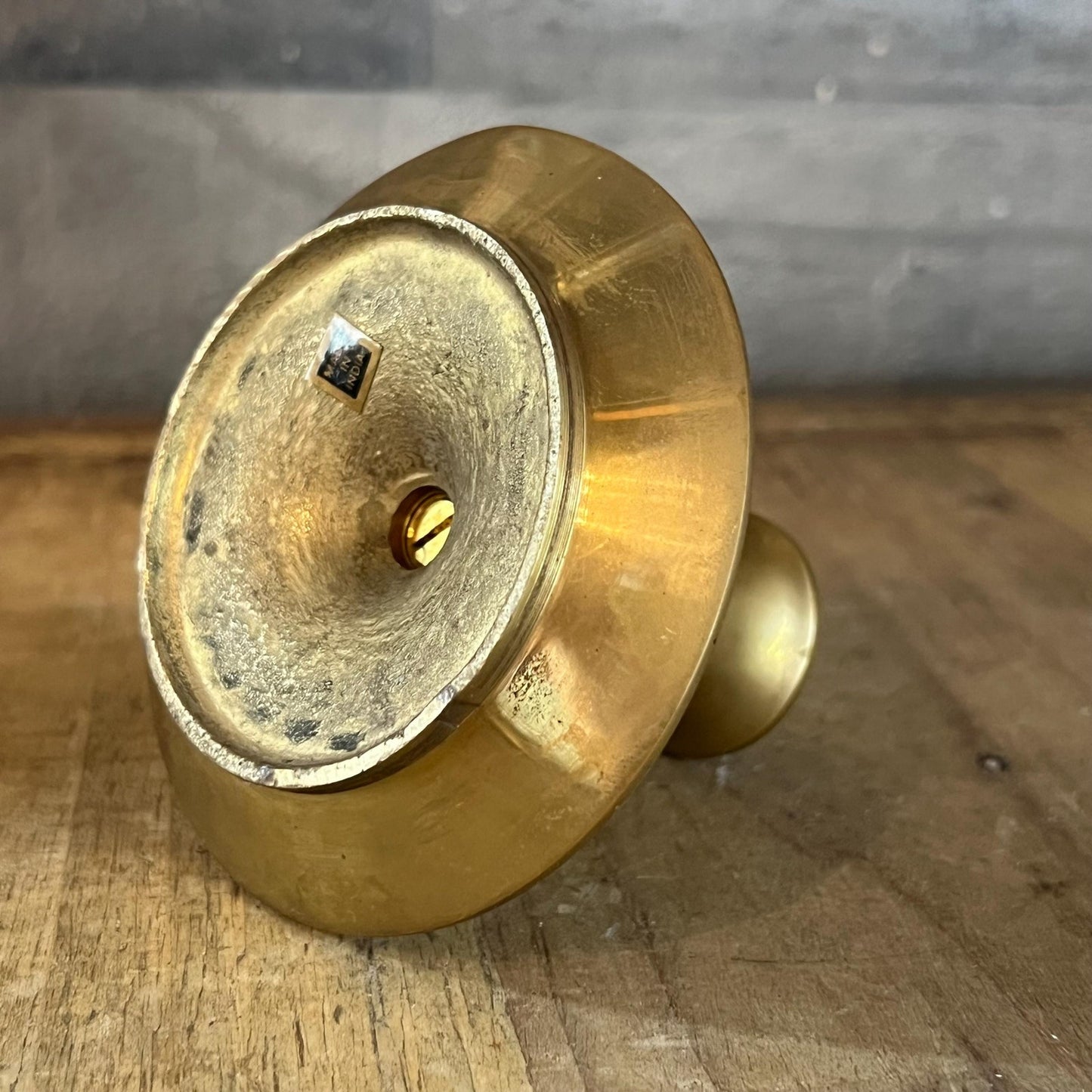 Vintage Brass Candlestick Holder