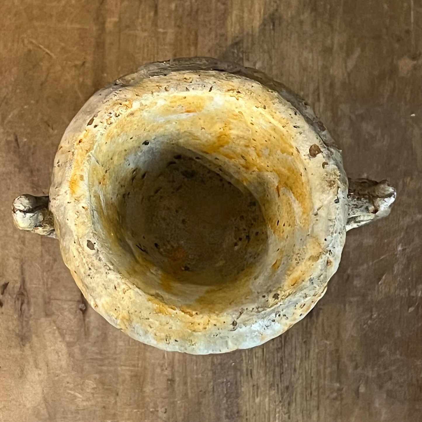 Petite Concrete Handled Urn
