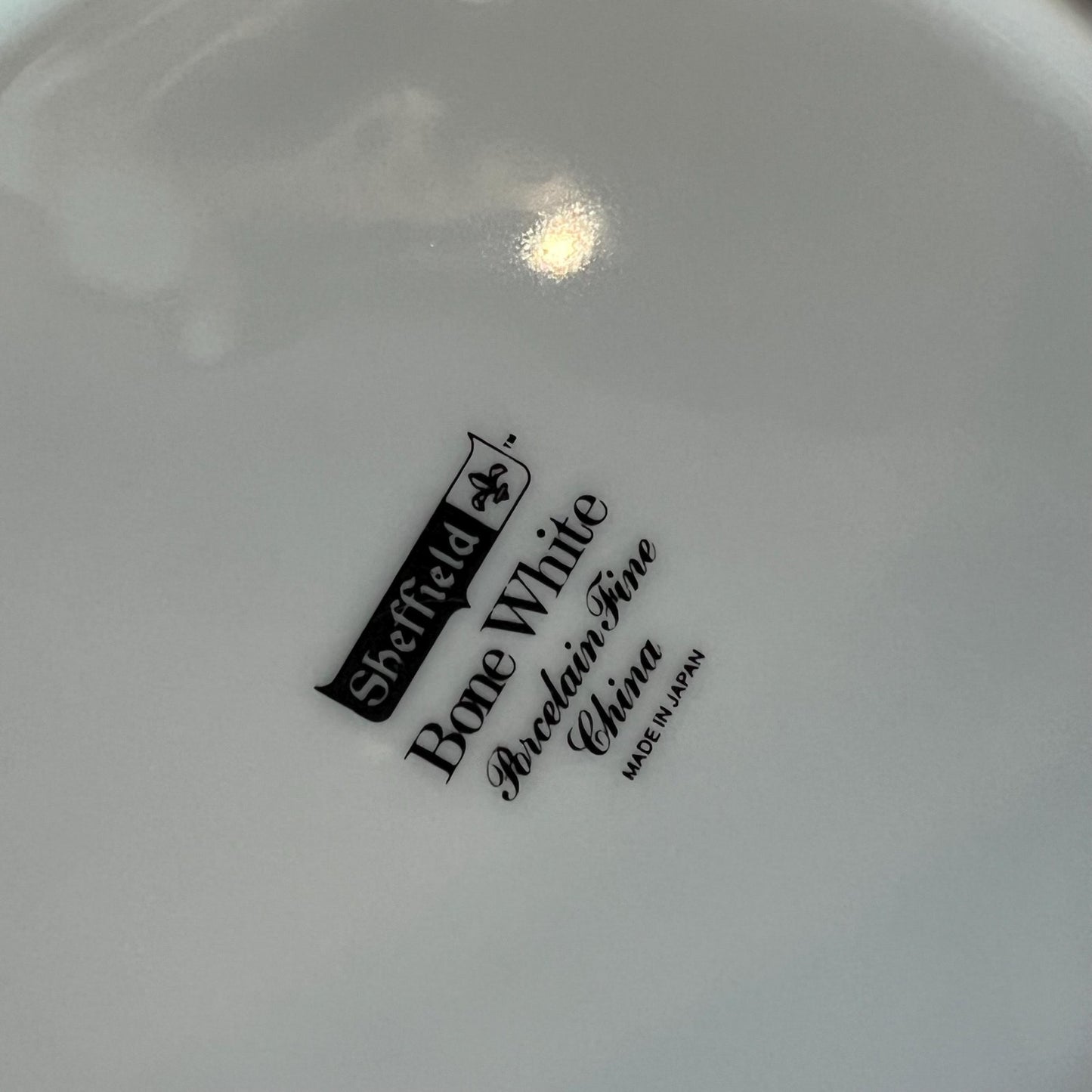 Sheffield Bone White China Small Plates - Set of 4