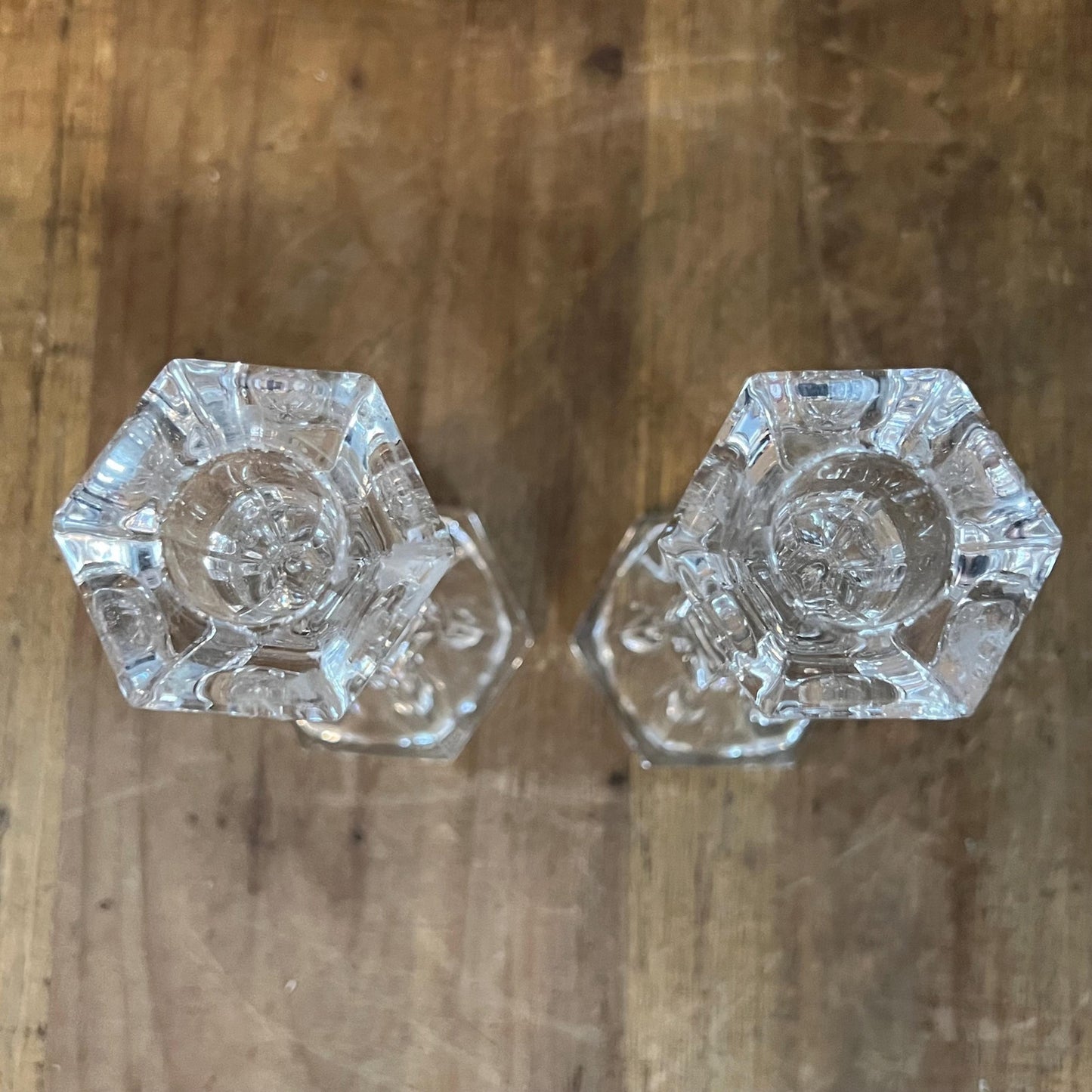 Marquis by Waterford Crystal Candlestick Holders - Pair