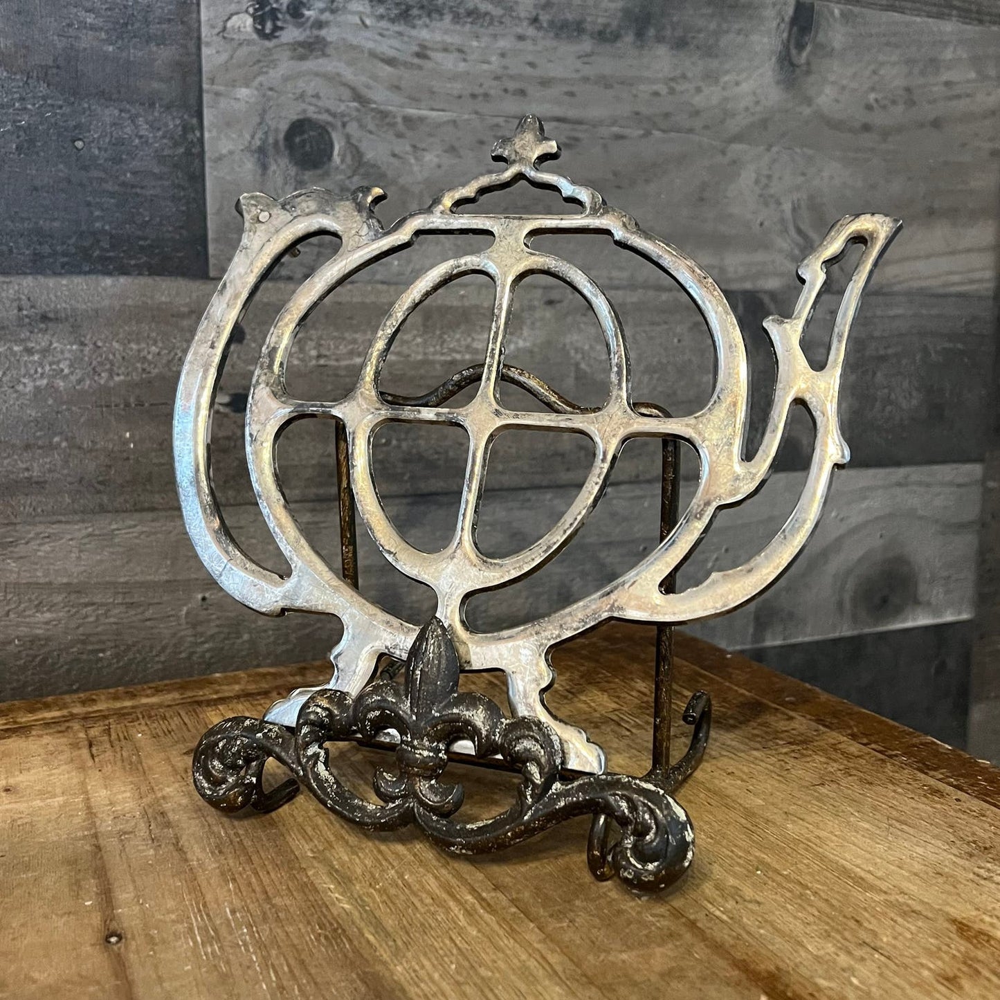 Vintage WIM Silver Plated Teapot Trivet