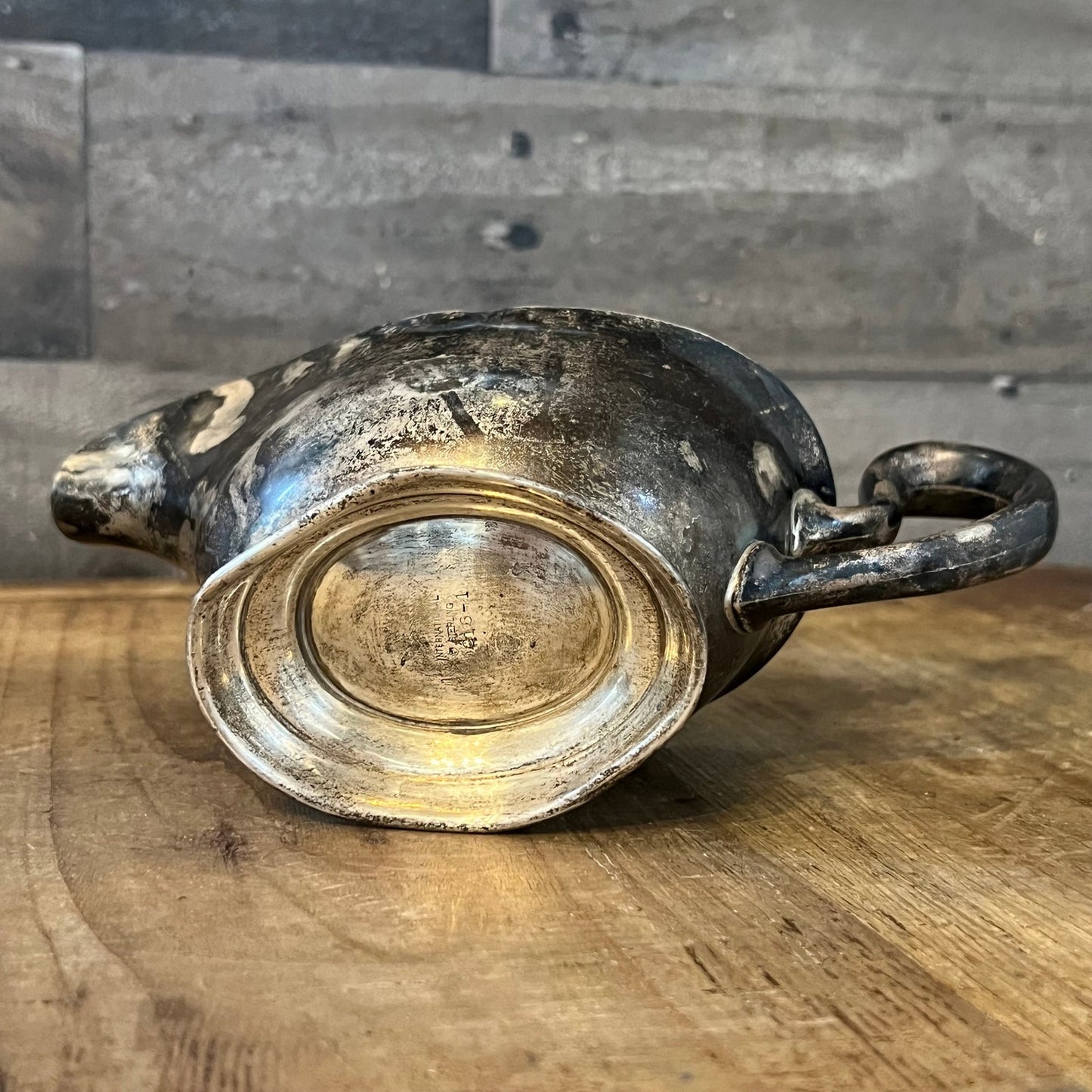International Sterling Silver Gravy Boat G13-1 - Sauce Boat