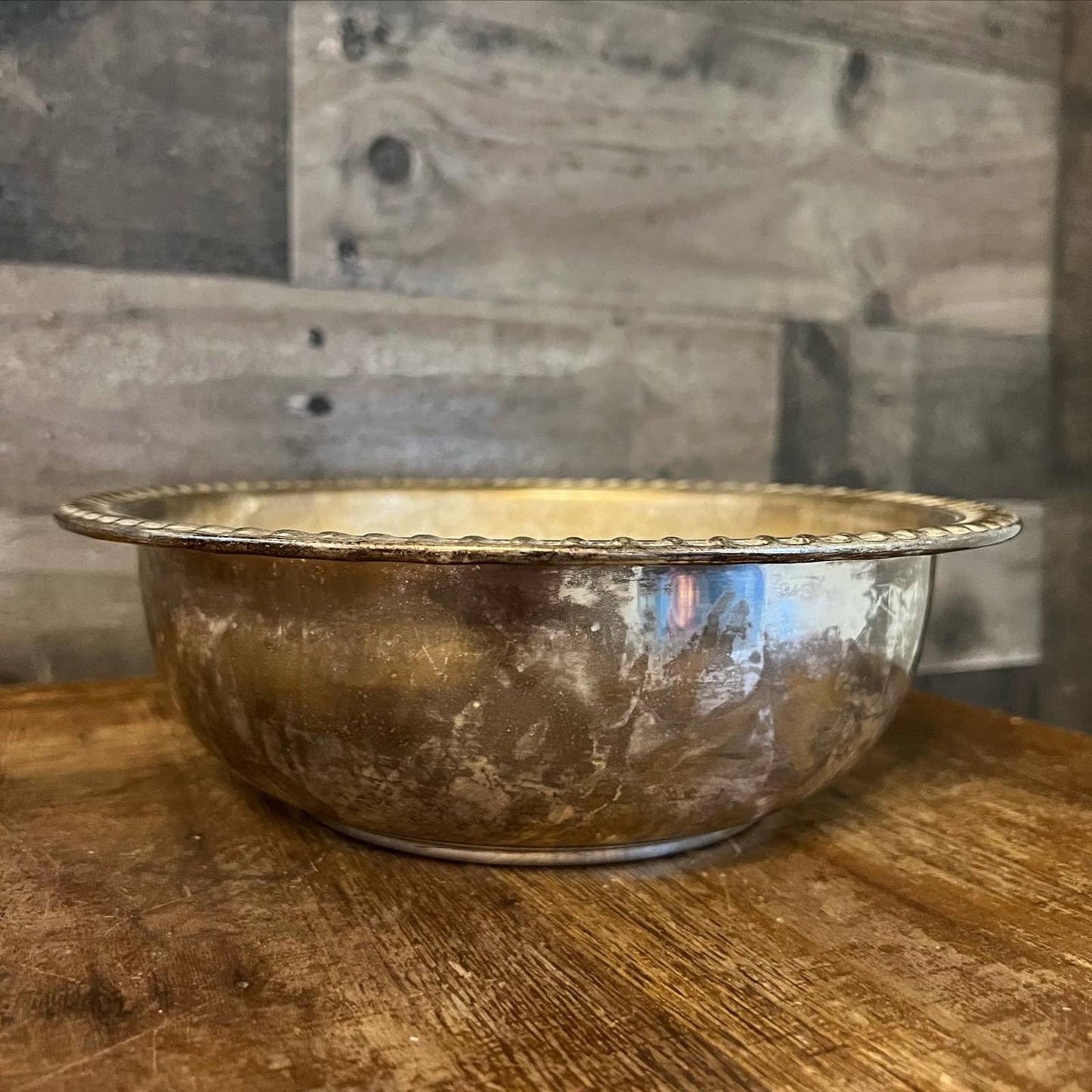 Vintage Eales 1779 silver plated bowl