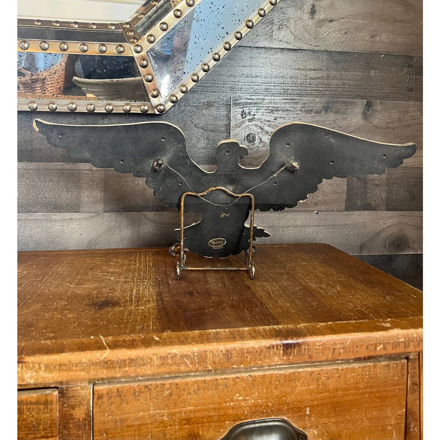 Vintage Syroco eagle wall hanging americana decor